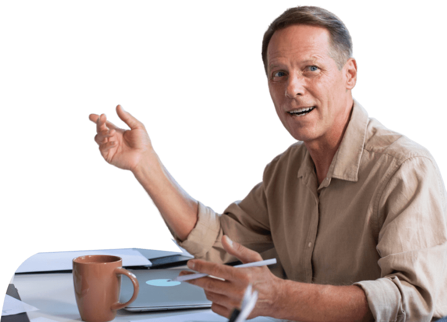 Man Explaining